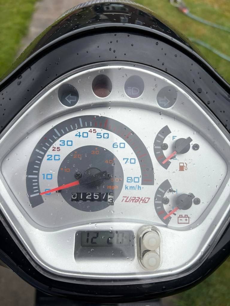 Riva Turbho Scooter 2017 - Zwart, Goed Onderhouden, Ophalen, Gebruikt, Overige typen, Overige merken