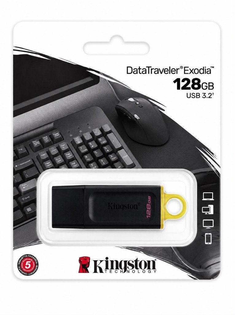 Kingston DataTraveler Exodia USB Stick - 128GB | NIEUW, Computers en Software, USB Sticks, ., Nieuw, Ophalen of Verzenden, .