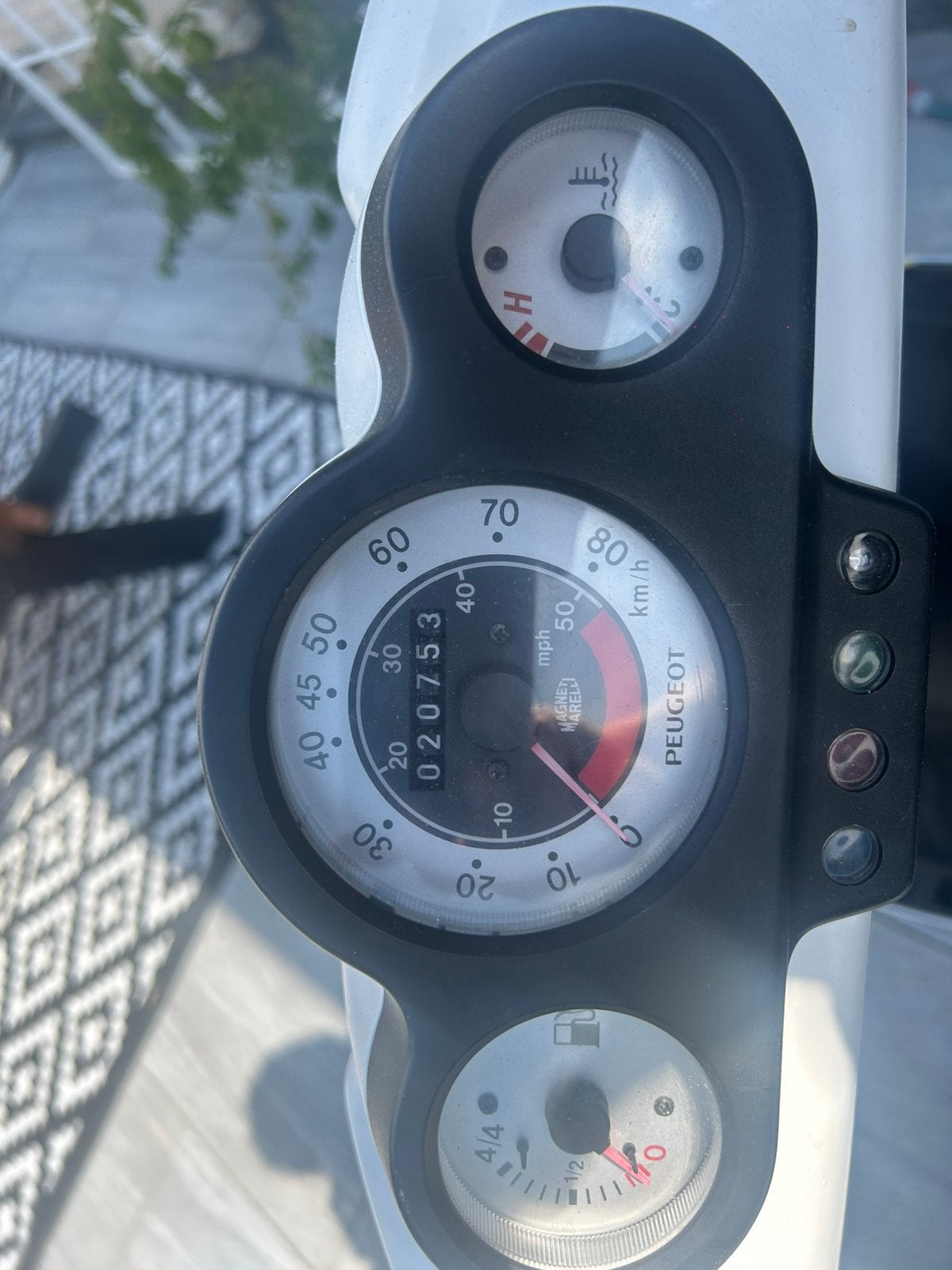 Witte Speedfight 2,ook in onderdelen te koop, Fietsen en Brommers, Scooters | Peugeot, Ophalen, Gebruikt, Maximaal 45 km/u, Speedfight