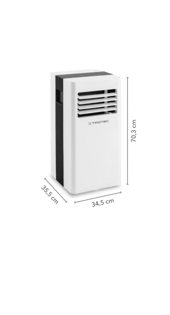 Mobiele airco trotec, Huis en Inrichting, Ophalen, Gebruikt