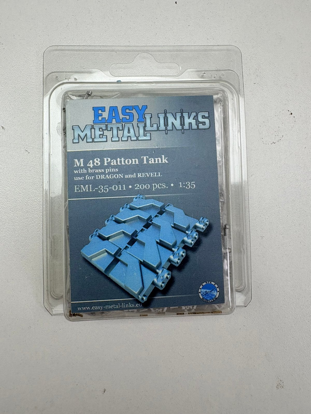 M48 patton easy metsl links 1/35, Ophalen of Verzenden, Zo goed als nieuw, Warhammer