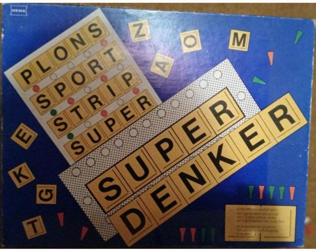Superdenker bordspel van HEMA - Zo goed als nieuw, Een of twee spelers, Ophalen of Verzenden, Zo goed als nieuw, HEMA