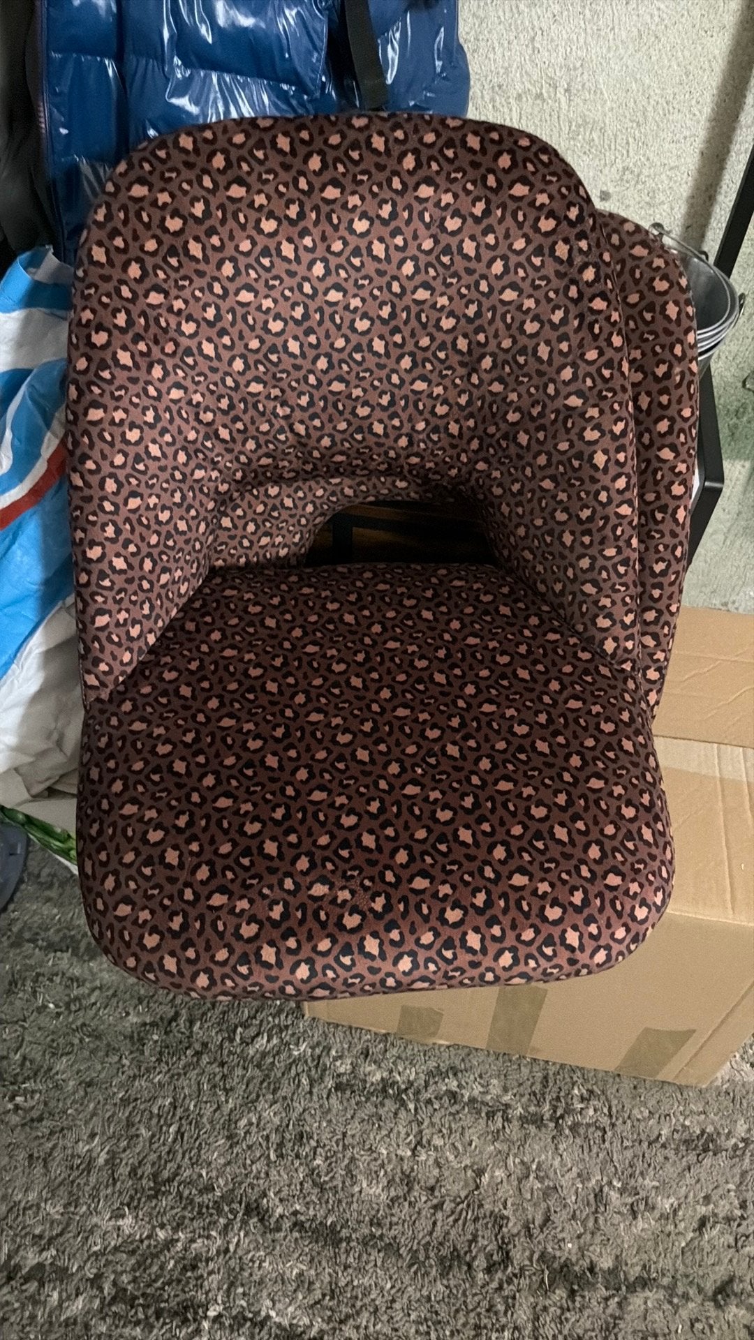 Panterprint stoelen 4 stuks, Ophalen, Overige materialen, Panterprint, Bruin
