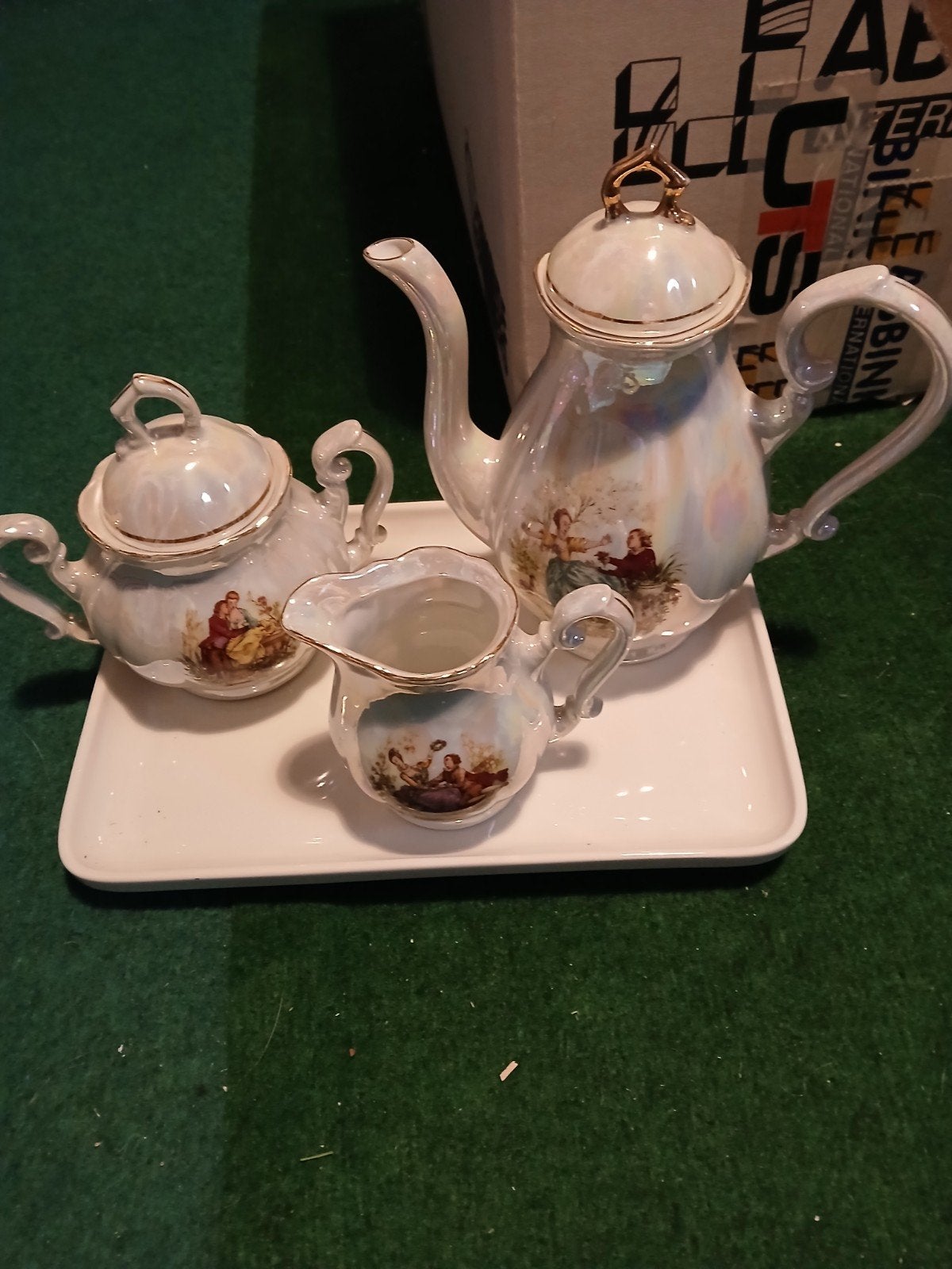 4 Delig Koffie Servies, Ophalen of Verzenden