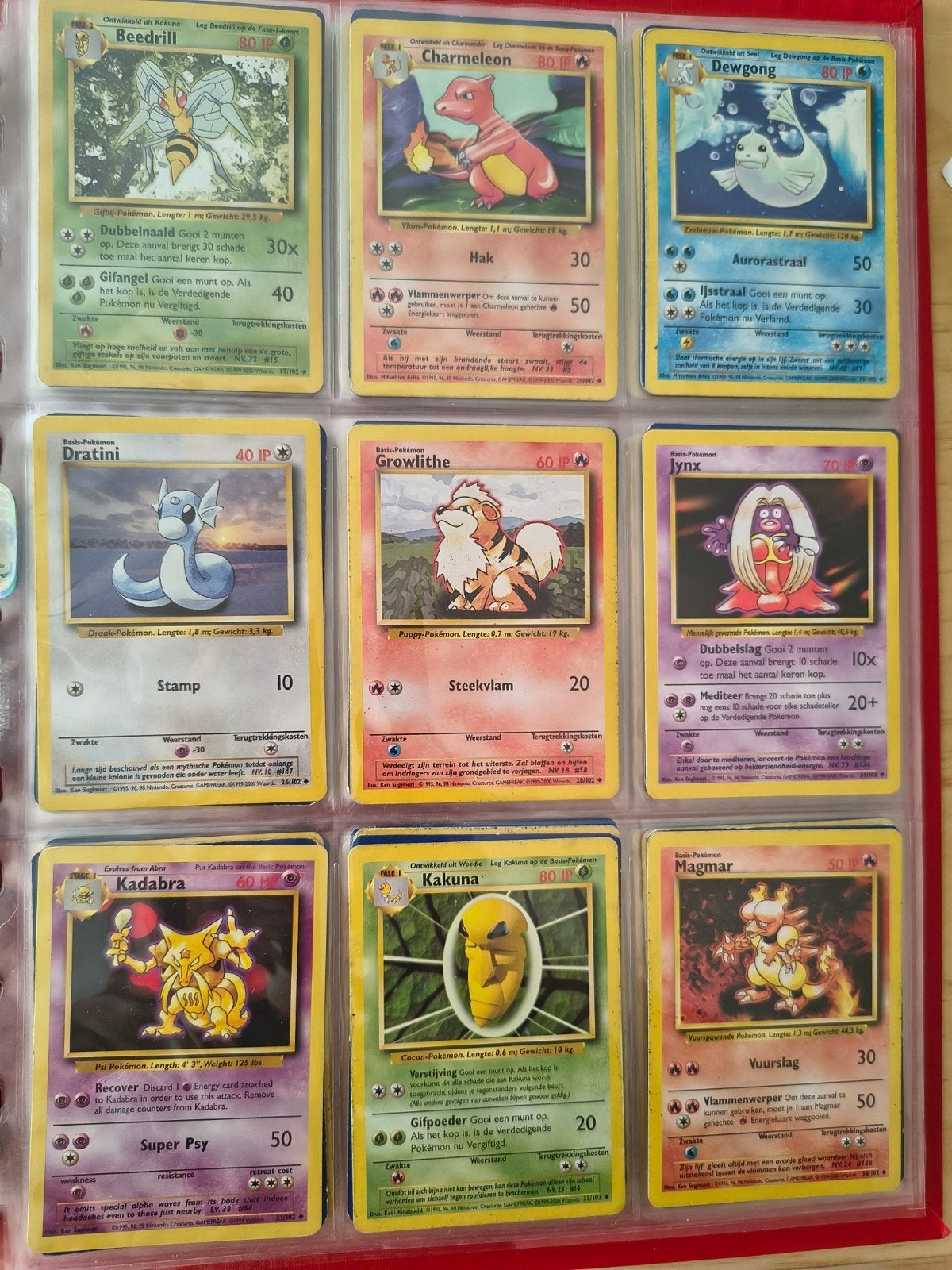 Nederlandse Pokémon kaarten Base, Jungle, Fossil 1st Edition, Hobby en Vrije tijd, Verzamelkaartspellen | Pokémon, Ophalen of Verzenden