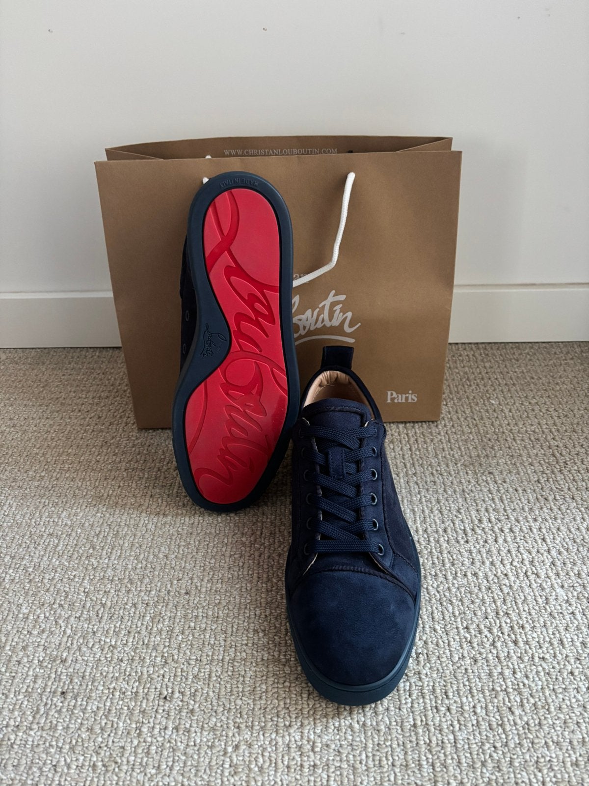 Christaan louboutin, Ophalen, Nieuw, Blauw