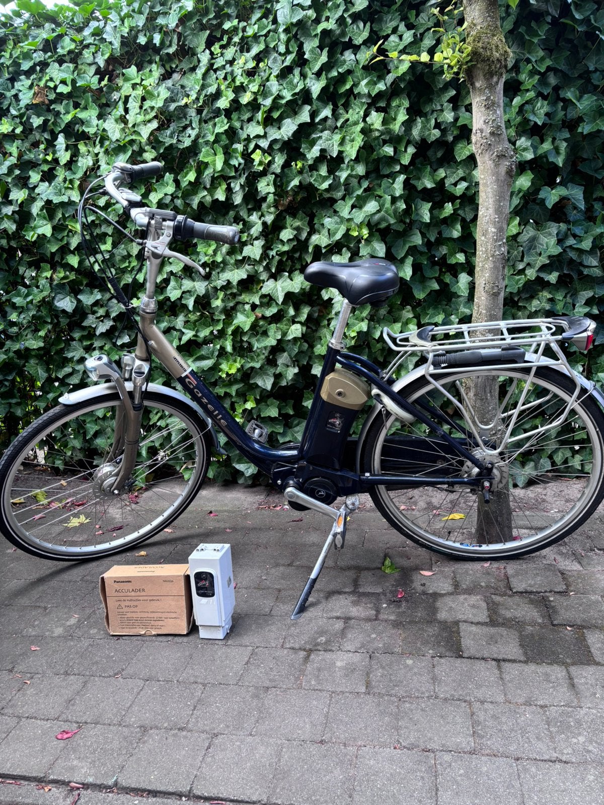 Gazelle Easy Glider E-bike damesfiets met 2 accu's, Ophalen, Minder dan 30 km per accu, Gebruikt, 47 tot 51 cm