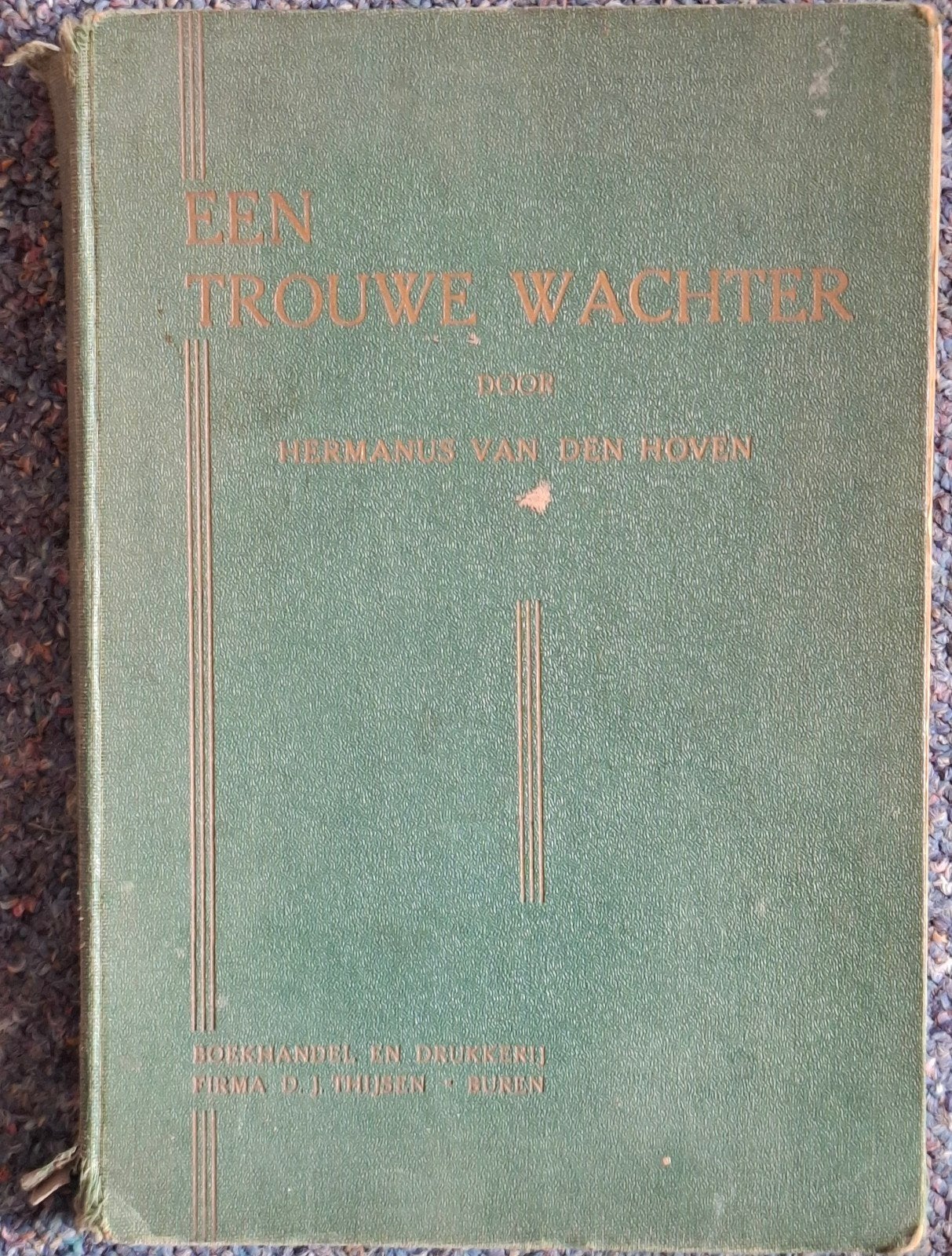 Een Trouwe Wachter - H. van den Hoven (1931), Ophalen of Verzenden, Gelezen, Hermanus van den Hoven