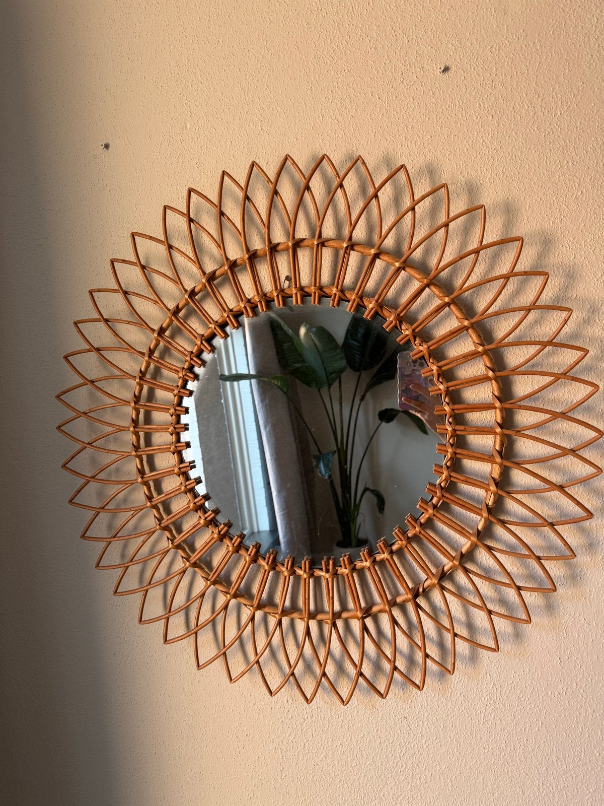 Zonnespiegel x 2, Ophalen, Rond, Zo goed als nieuw, Minder dan 100 cm