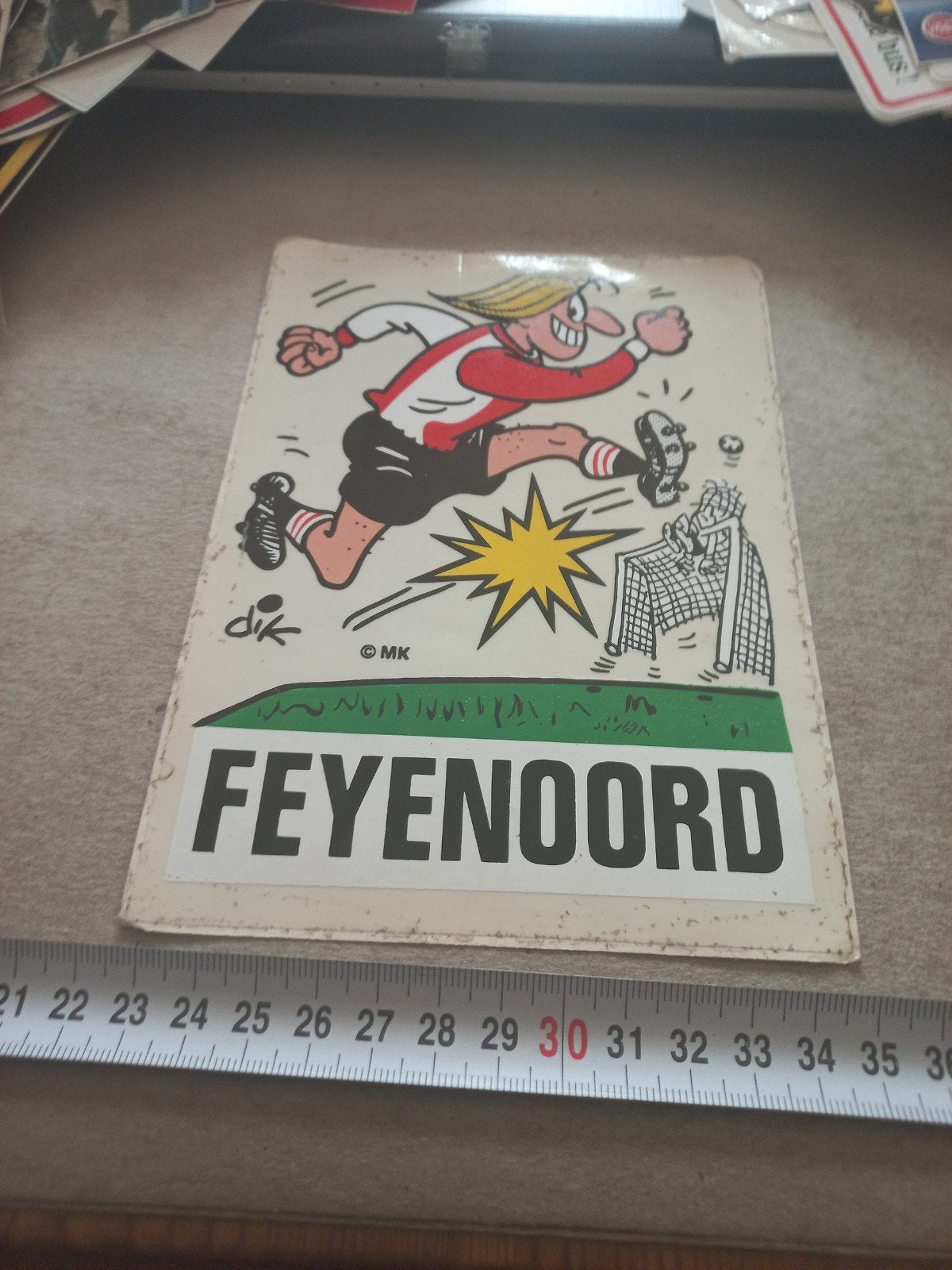 Feyenoord dik, Verzamelen, Stickers, Ophalen of Verzenden, Zo goed als nieuw
