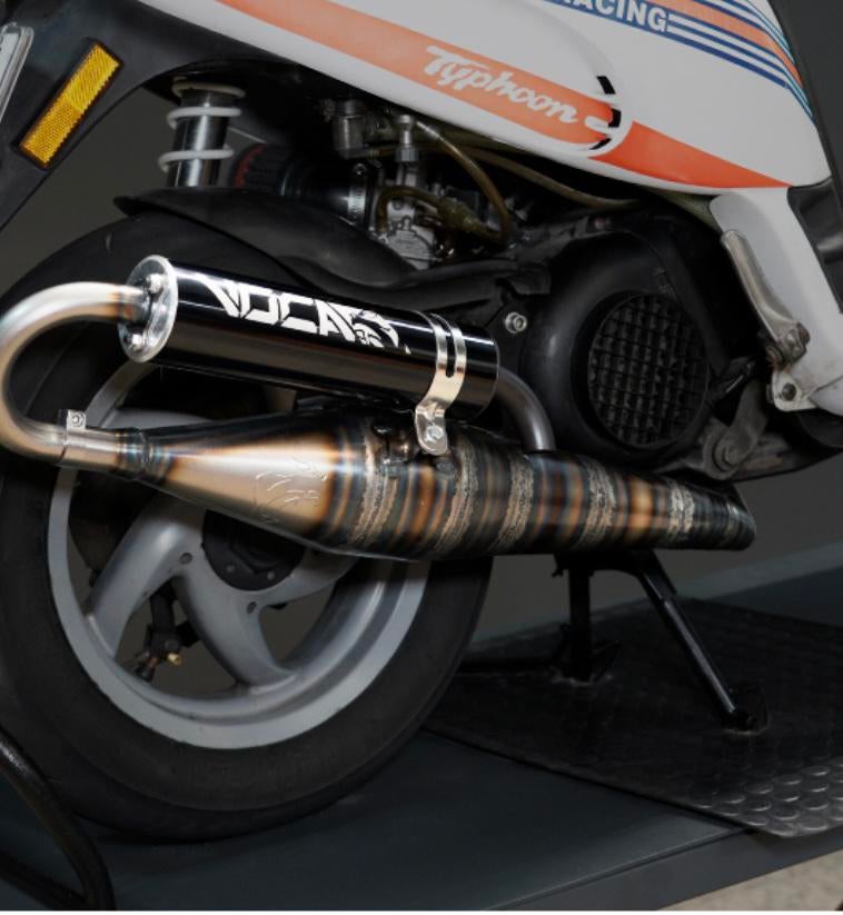 gilera runner uitlaat voca 180cc z.g.a.n., Ophalen of Verzenden, Zo goed als nieuw