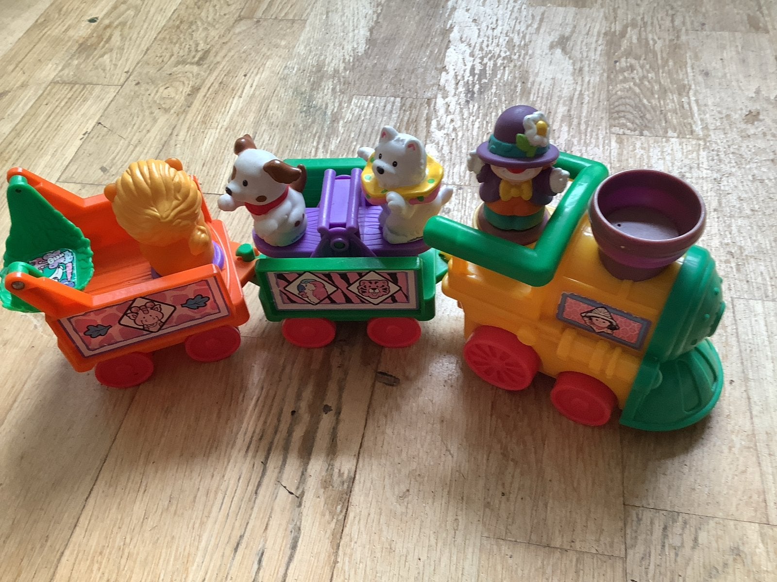 Fisher-Price Little People Trein met dierenvriendjes, Ophalen of Verzenden, Gebruikt