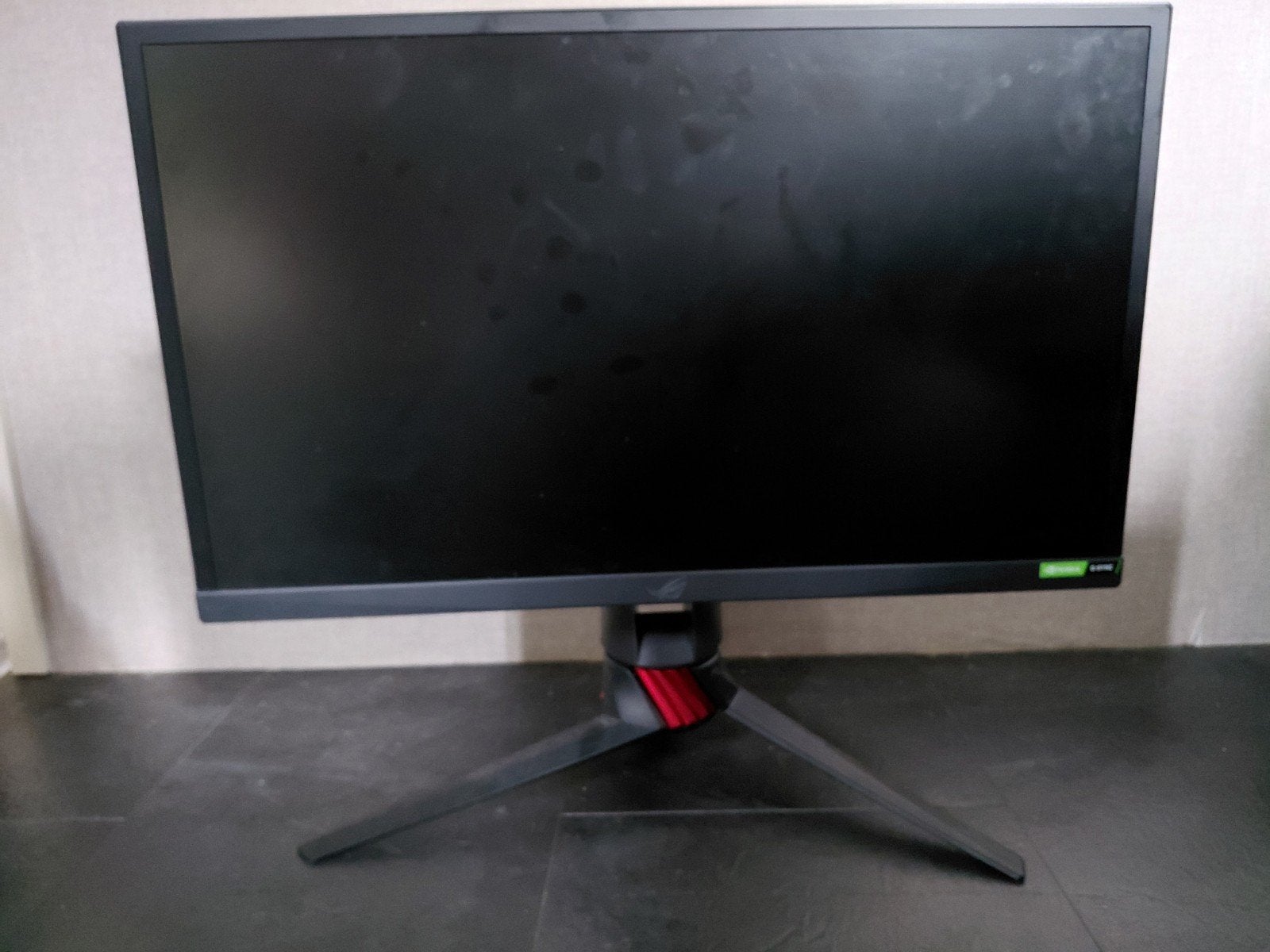 Asus ROG XG248Q monitor, Gebruikt, Full HD, Minder dan 1 ms, Asus Rog Swift