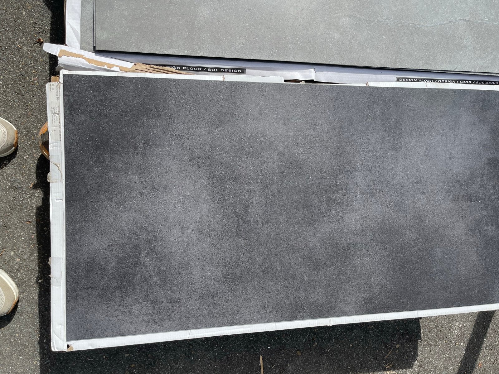 Cotab PVC betonlook vloer lichtgrijs 8 m², Nieuw, Ophalen of Verzenden, Grijs, 5 tot 10 m²