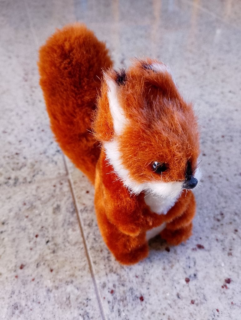 Knuffel eekhoorn, Ophalen of Verzenden, Gebruikt