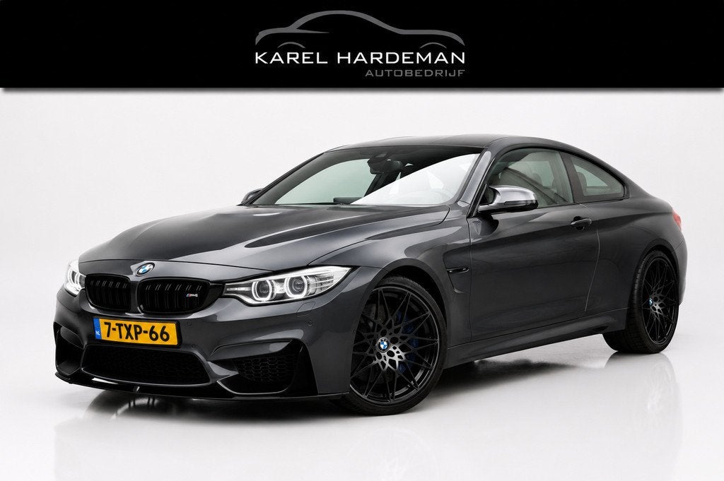 BMW 4-serie Coupé M4 | HUD | H&K | Side View, Auto's, BMW, Automaat, 4-Serie, 4 stoelen, Bedrijf