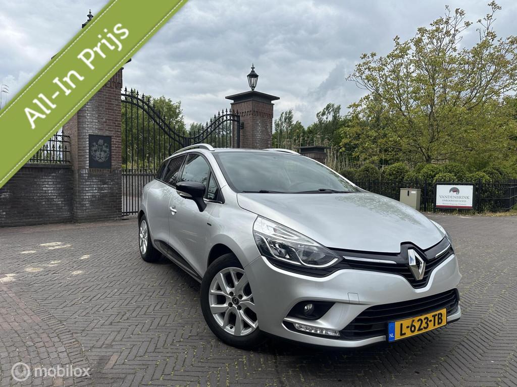 Renault Clio Estate 0.9 TCe Limited 2019 Trekhaak Cruise✅, Voorwielaandrijving, 898 cc, Stof, Gebruikt