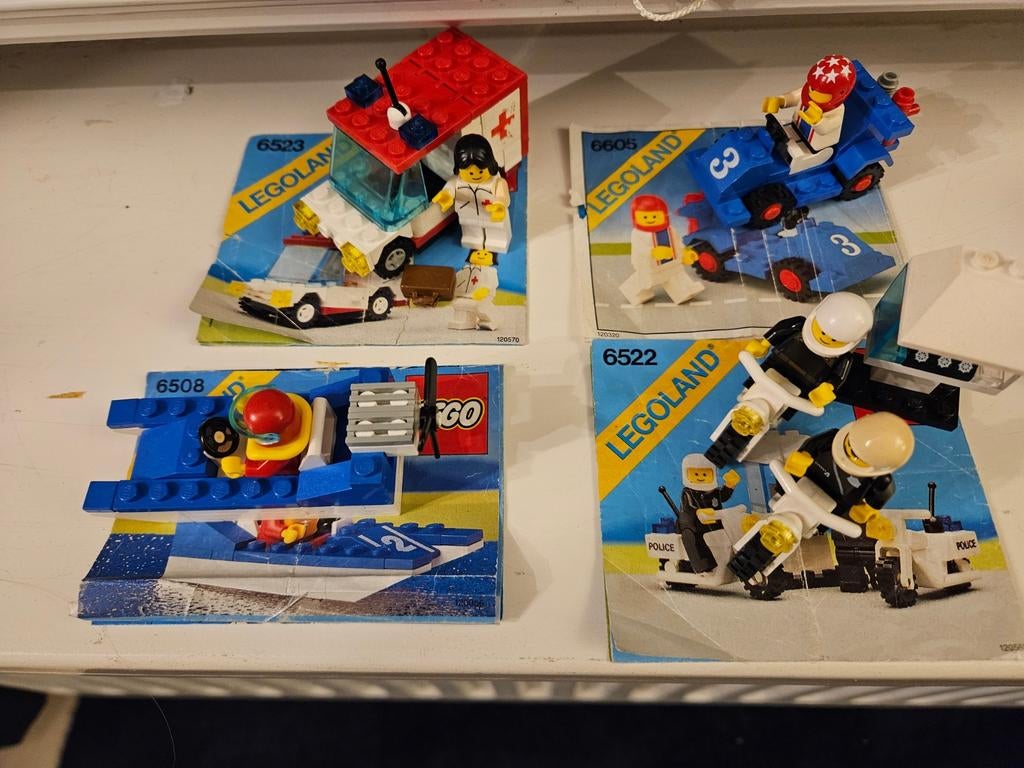 Lego nr  6508. 6523. .6522. 6605 ., Ophalen of Verzenden