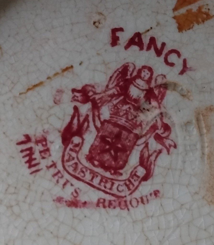 Fancy, Petrus Regout kop en schotel, Ophalen of Verzenden