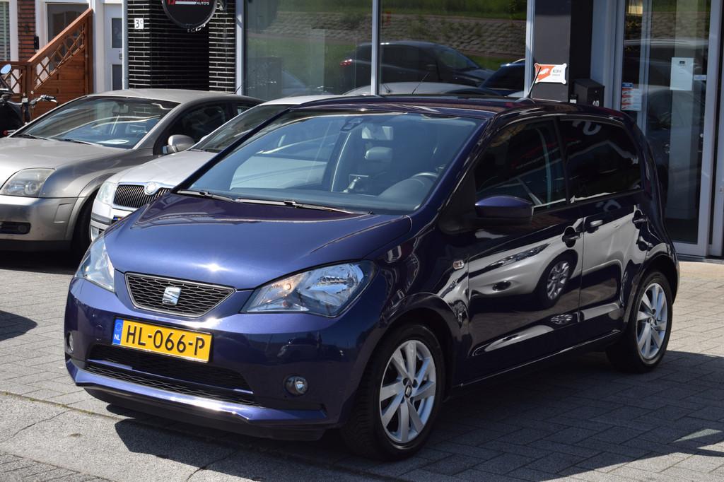 SEAT Mii 1.0 Sport Connect NAP Automaat 5Drs PDC Cruise, Auto's, Parkeersensor, Gebruikt, Euro 6, Mii