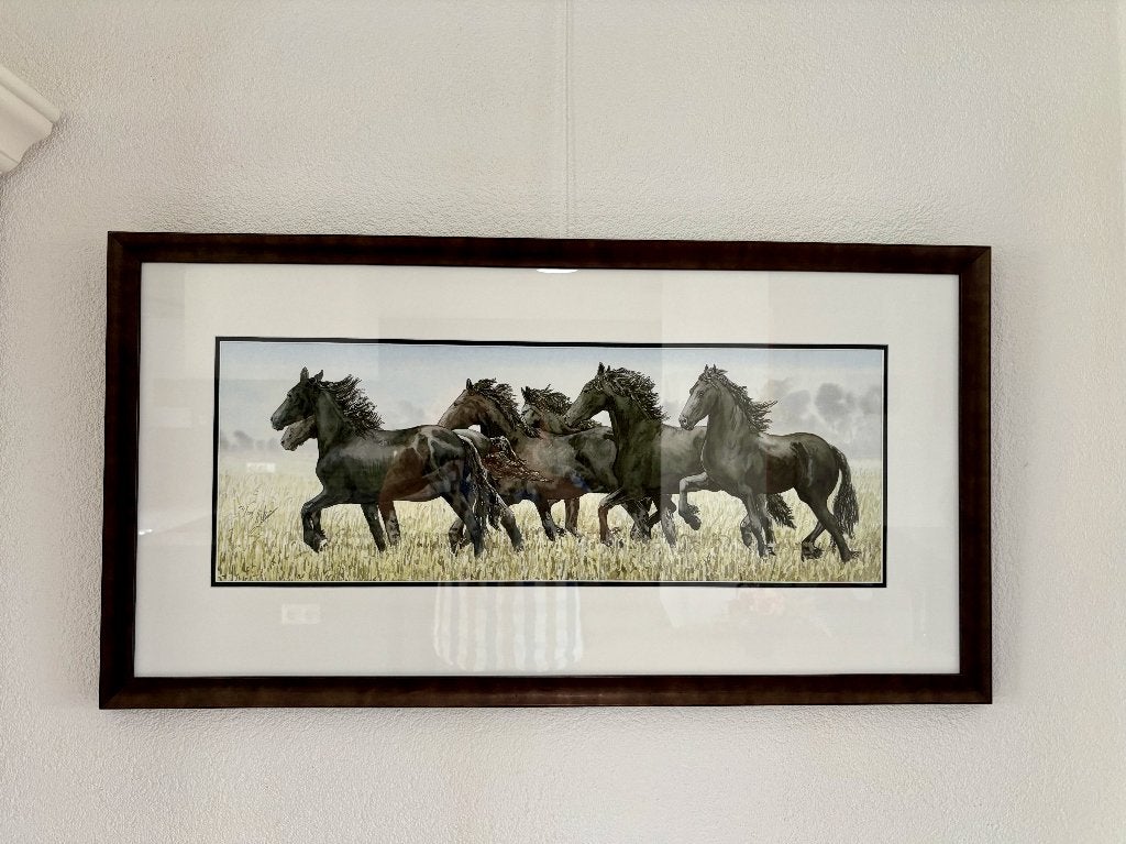 schilderij Wiebe van der Zee - Gang is Alles, Antiek en Kunst, Ophalen