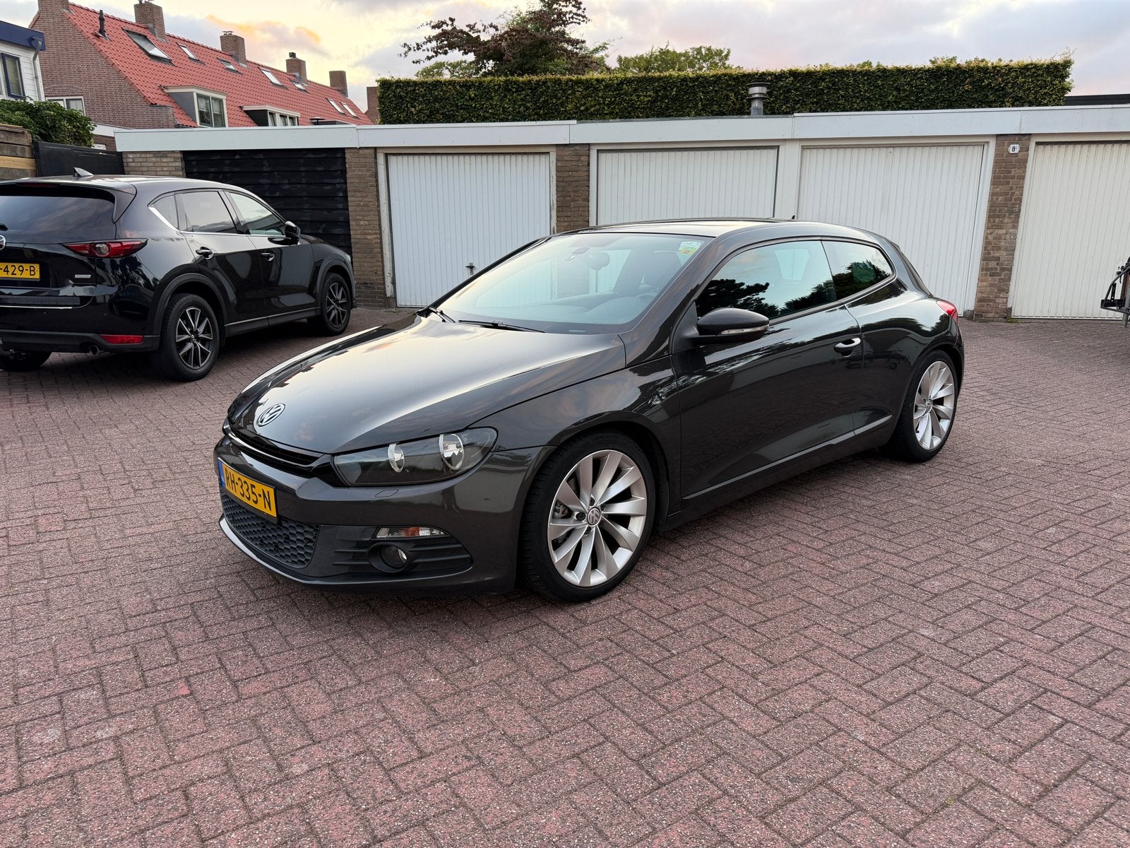 Volkswagen Scirocco 1.4 TSI 90KW 2010, Auto's, Voorwielaandrijving, Stof, Zwart, 4 cilinders