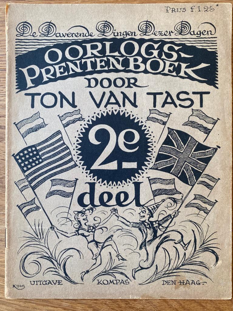 Oorlogsprentenboek Ton van Tast 2e deel wo2, Verzamelen, Militaria | Tweede Wereldoorlog, Ophalen of Verzenden