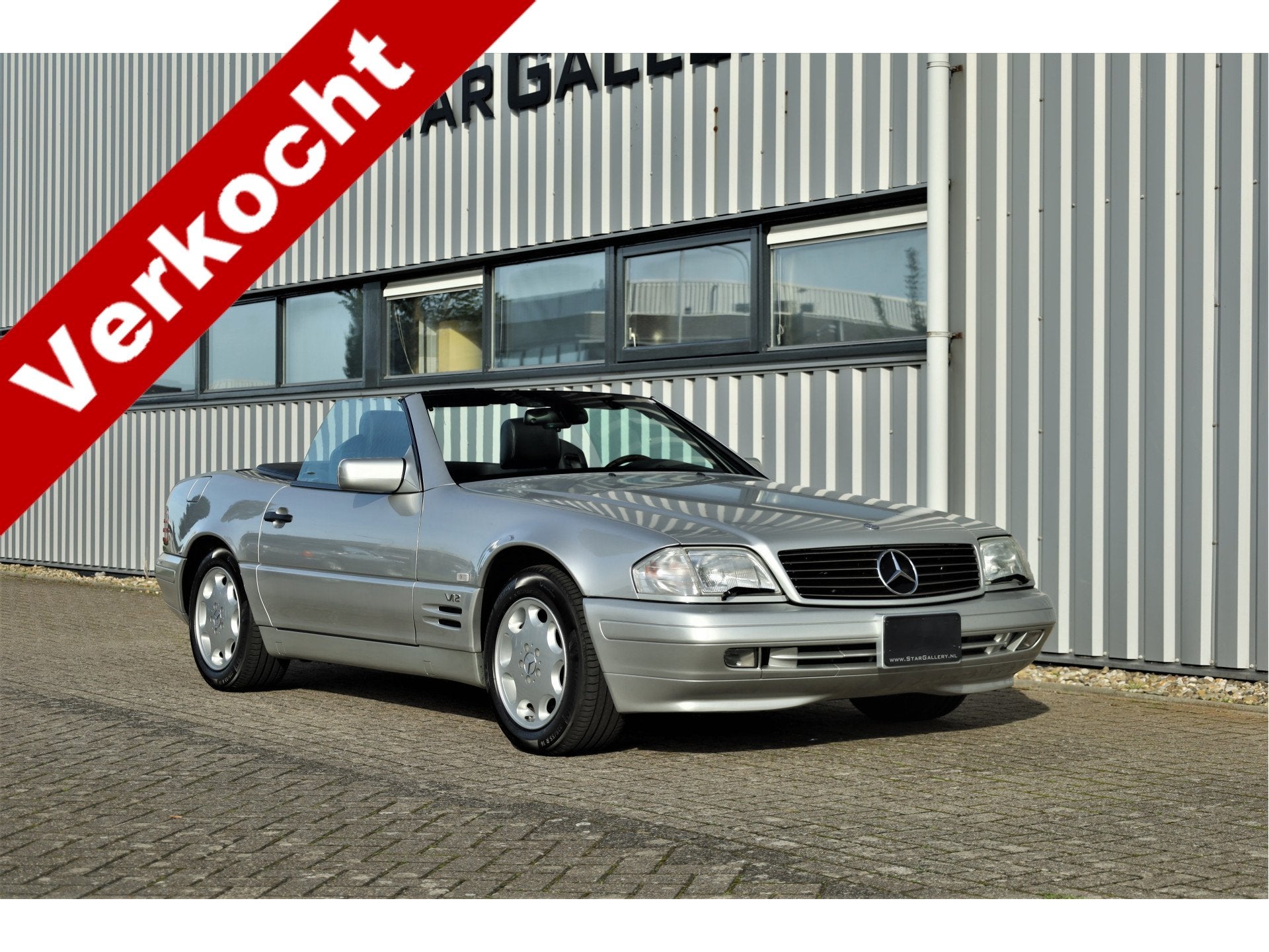 Mercedes-Benz SL-Klasse SL 600 Youngtimer 134122km, Auto's, Automaat, Achterwielaandrijving, Zwart, 394 pk