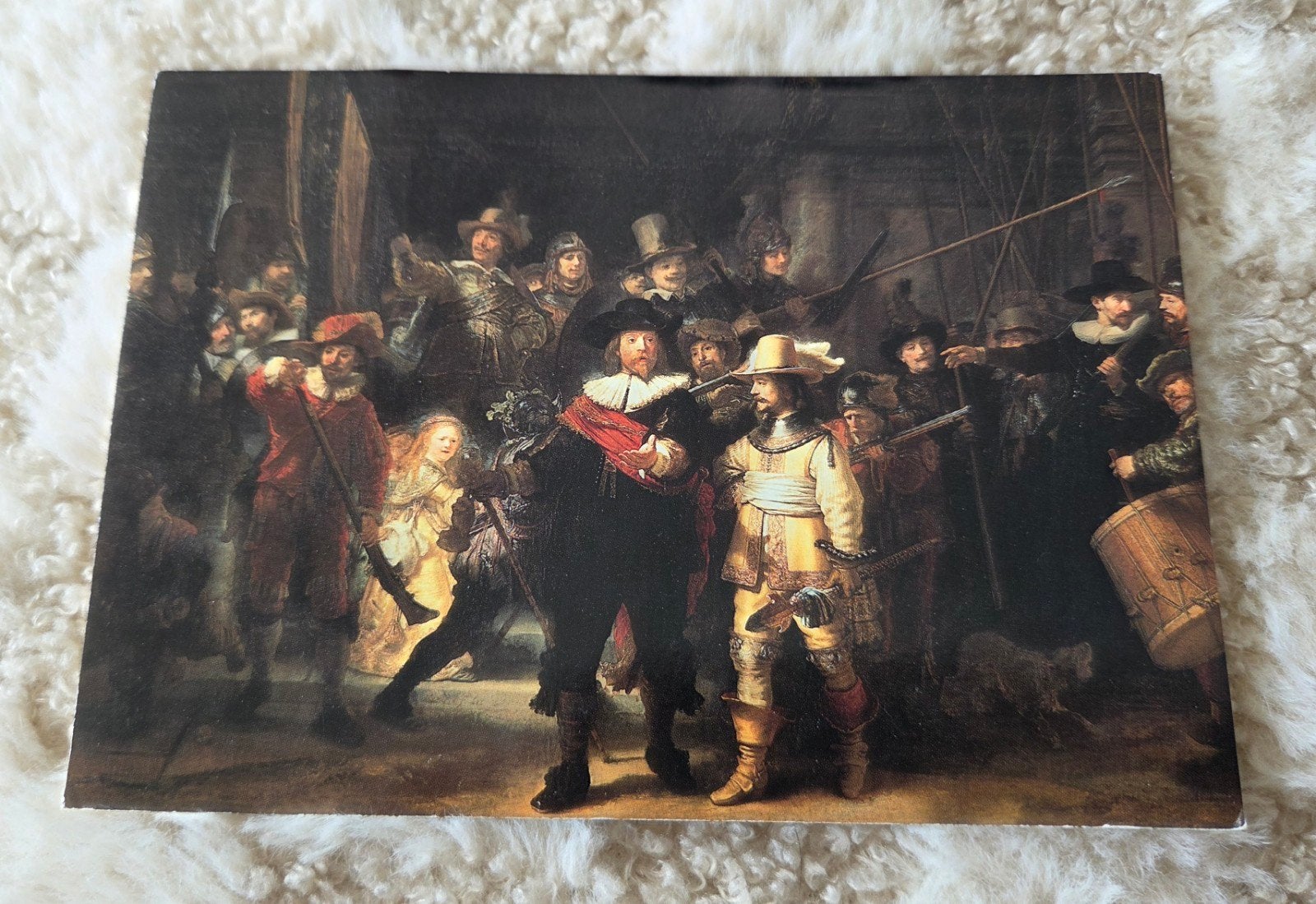 De Nachtwacht - Rembrandt van Rijn, Verzenden, 1980 tot heden, Gelopen, Overige thema's