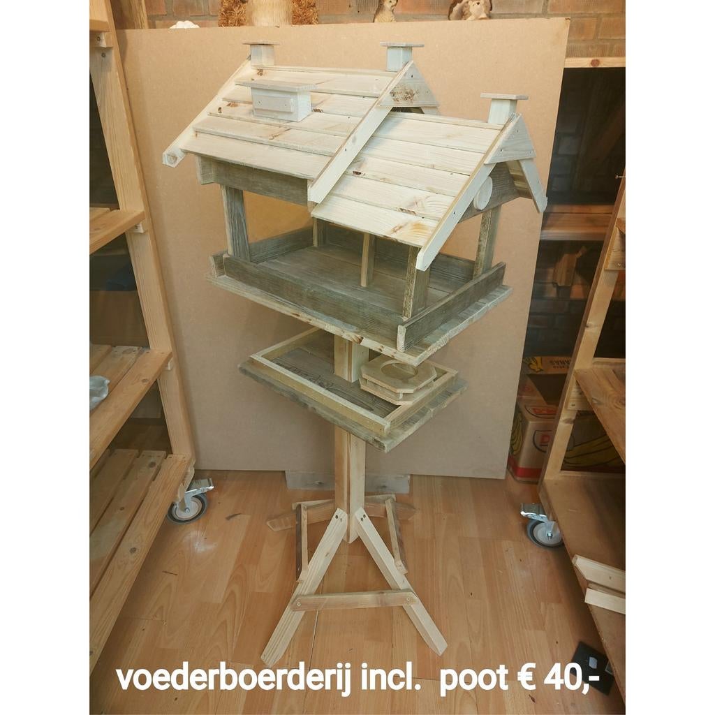 Voederhuisje, Tuin en Terras, Vogelhuisjes en Vogelbaden, Ophalen of Verzenden, Nieuw