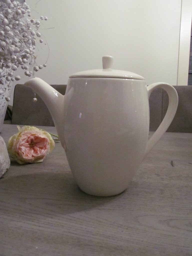 Johnson Bros Pure Grote Theepot /Koffiepot, Overige merken, Keramiek, Ophalen of Verzenden, Zo goed als nieuw
