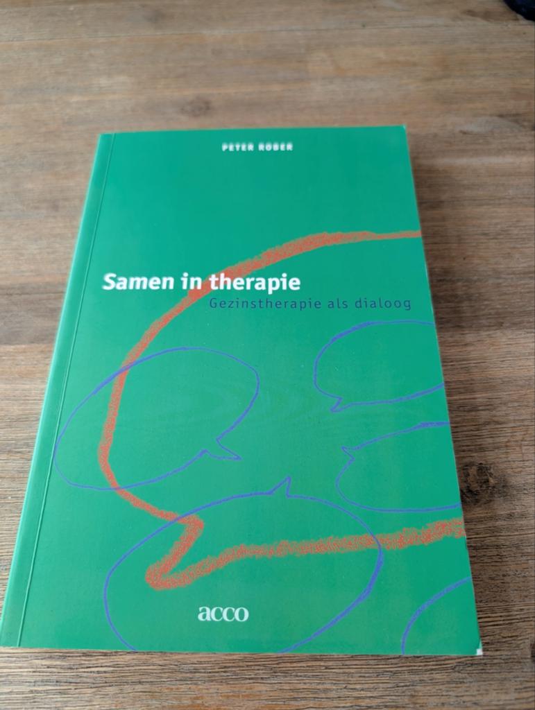 P. Rober - Samen in therapie. 8e druk 2018, Boeken, Ophalen of Verzenden, P. Rober, Ontwikkelingspsychologie, Zo goed als nieuw