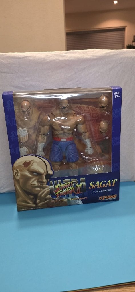 Storm Collectibles Sagat (2009) actiefiguur, Ophalen of Verzenden, Gebruikt