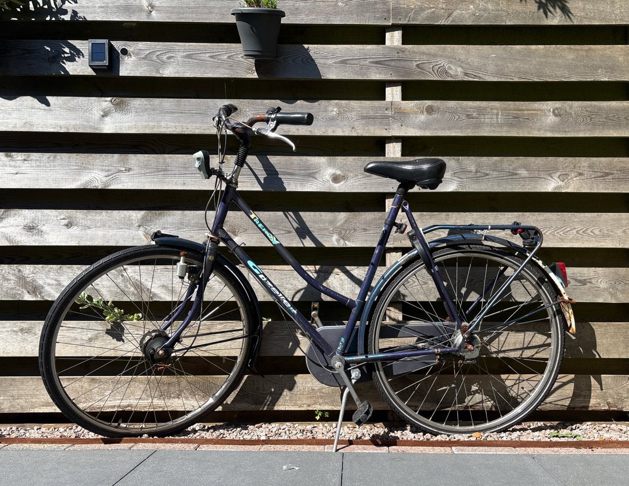 Tweedehans fiets, Fietsen en Brommers, Fietsen | Dames | Damesfietsen, Gebruikt, Versnellingen, 50 tot 53 cm, Trommelrem