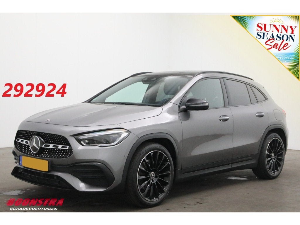 Mercedes-Benz GLA 200 7G-Tronic AMG Memory LED SHZ Virtual C, Auto's, Mercedes-Benz, 4 cilinders, Leder en Stof, Origineel Nederlands