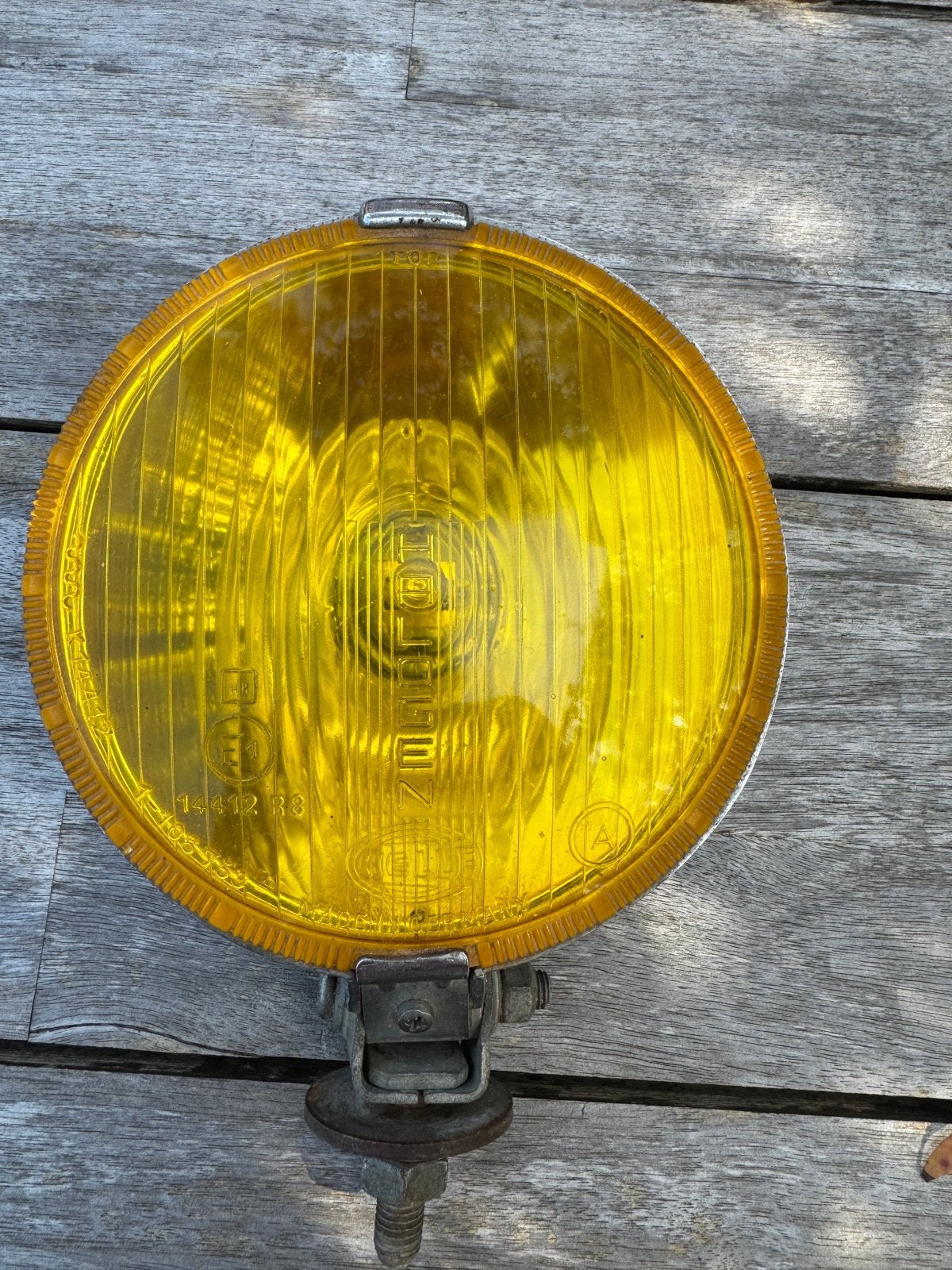 Klassieke vintage Hella lamp, Ophalen, Gebruikt, Oldtimer onderdelen