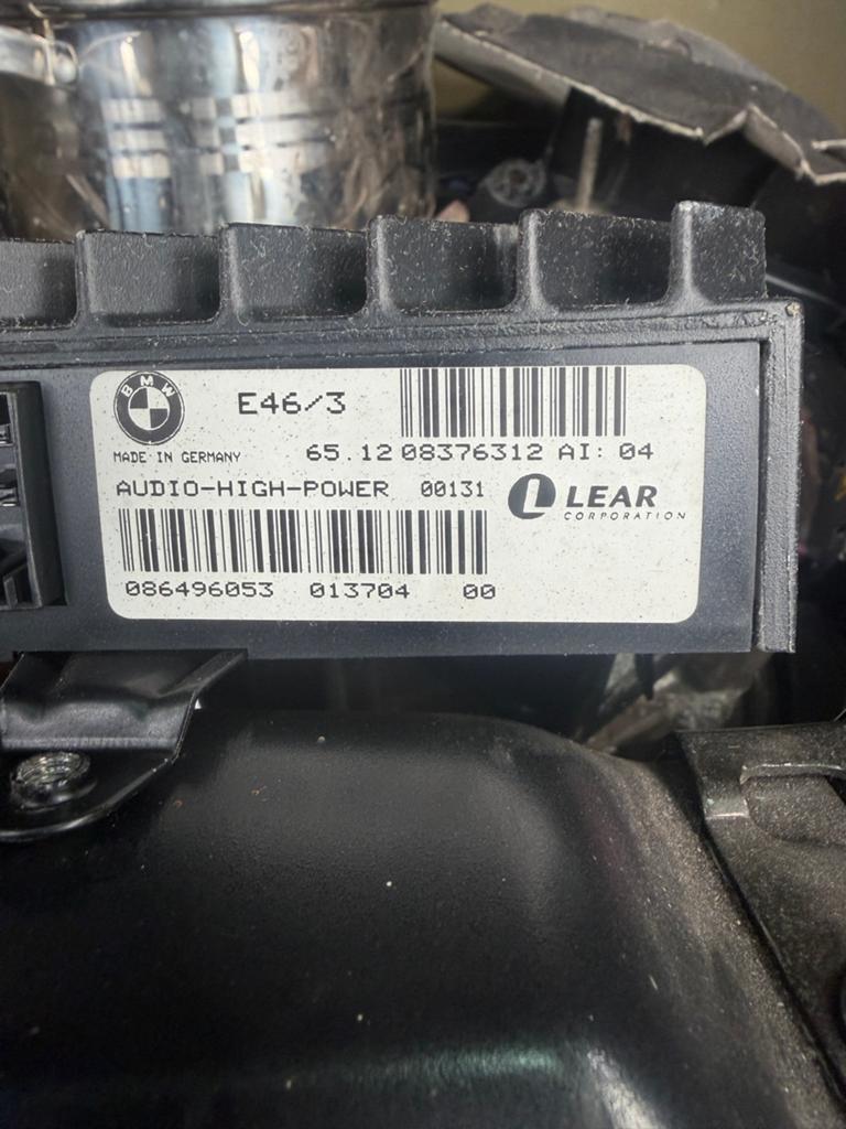 Bmw e46 touring audio high power (versterker ), Ophalen