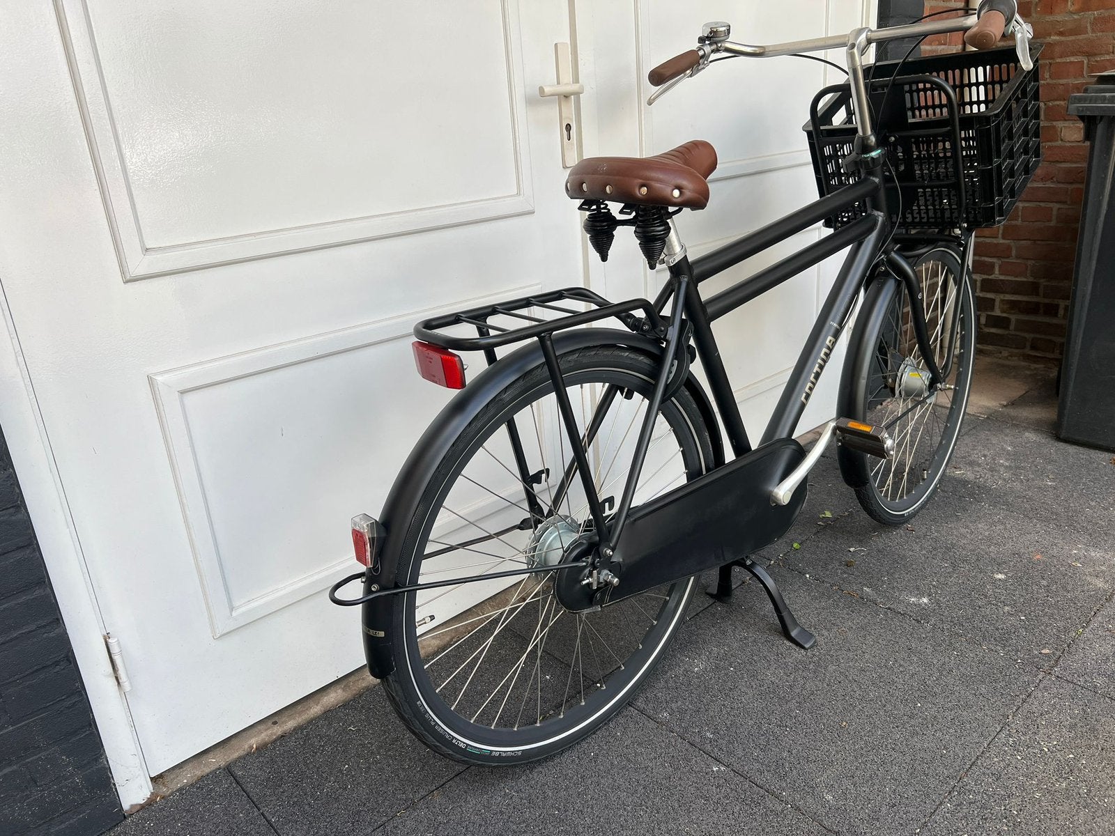 Cortina U4 Transport C7 Heren/Jongensfiets Naafdynamo, Fietsen en Brommers, Versnellingen, Zo goed als nieuw, Ophalen, Overige merken