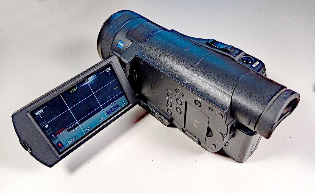 SONY Handycam 4K FDR-AX100E, Audio, Tv en Foto, Videocamera's Digitaal, 20x of meer, Ophalen of Verzenden, Zo goed als nieuw, Sony