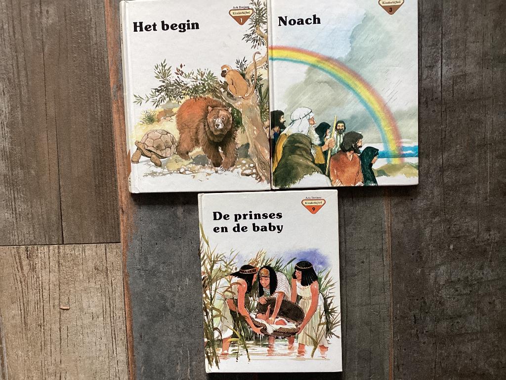 7 x Ark Boeken Kinderbijbel, Gelezen, Ophalen of Verzenden, Penny Frank, Non-fictie