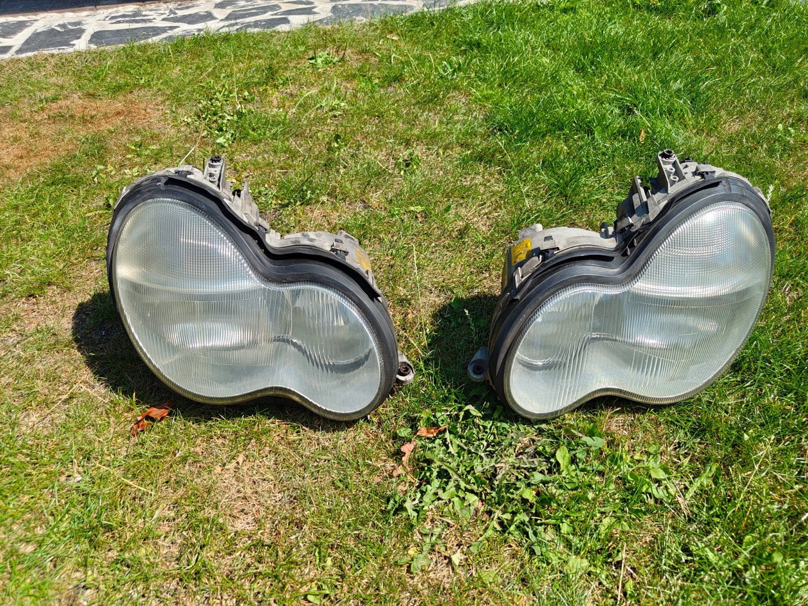 w203 xenon koplampen, Auto-onderdelen, Ophalen, Gebruikt, Mercedes-Benz