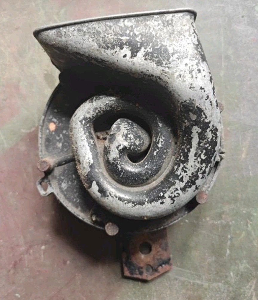 Werkende Oude Claxon 12 Volt, Ophalen of Verzenden, Gebruikt