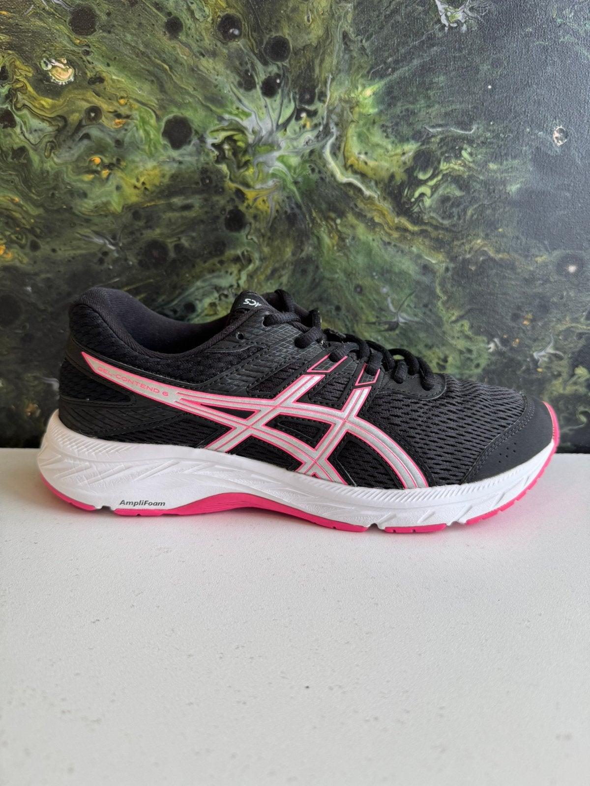 Asics GEL-Contend 6, AmpliFoam, maat 39,5, Hardloopschoenen, Ophalen of Verzenden, Zo goed als nieuw, Overige sporten