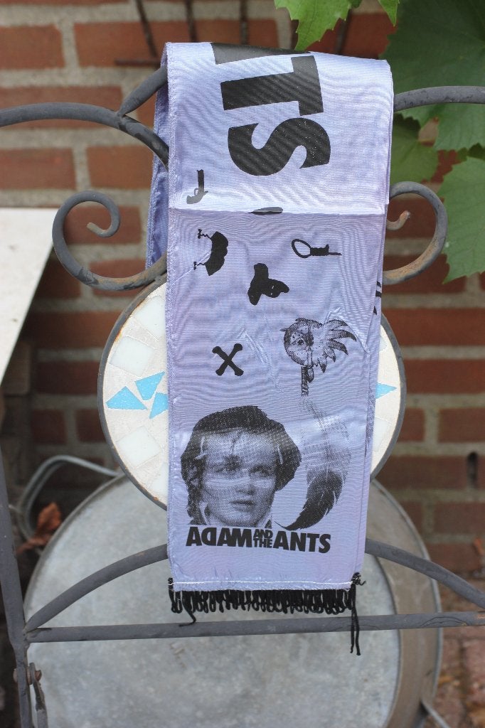 Vintage fan sjaaltje Adam and the ants punkrock, Ophalen of Verzenden, Gebruikt, Overige typen