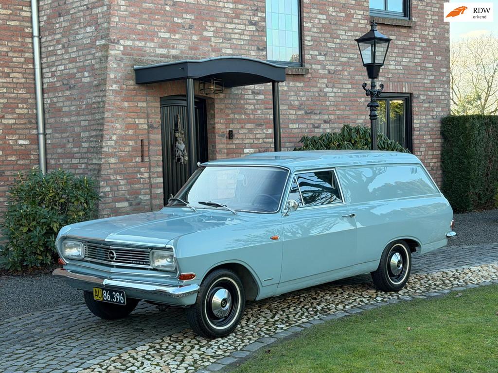 Opel Rekord B 1.5 CarAvan Olympia, Auto's, Achterwielaandrijving, Blauw, 1500 cc, Blauw
