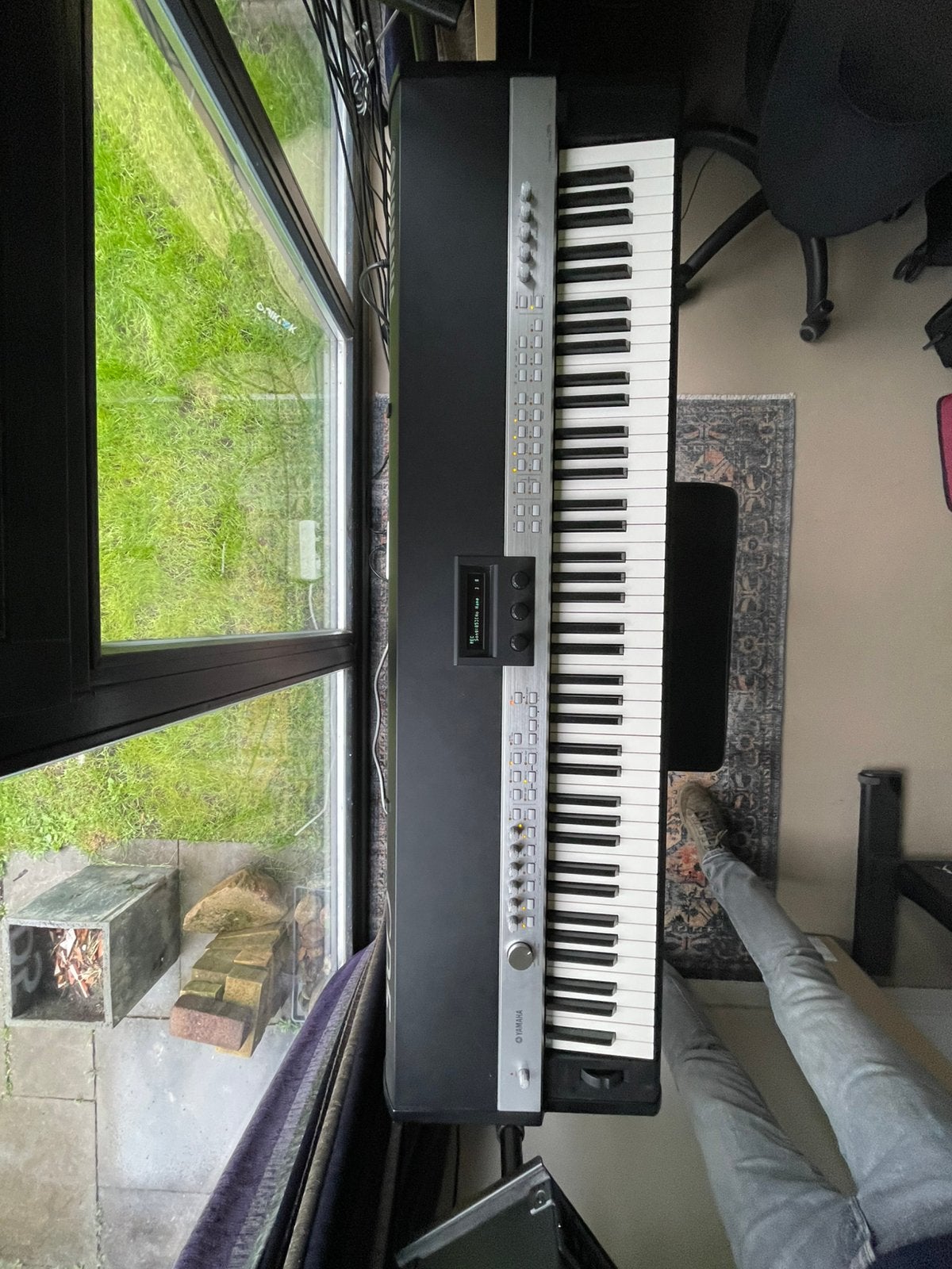 Yamaha CP 5 stage piano, Muziek en Instrumenten, Ophalen, Gebruikt, Zwart