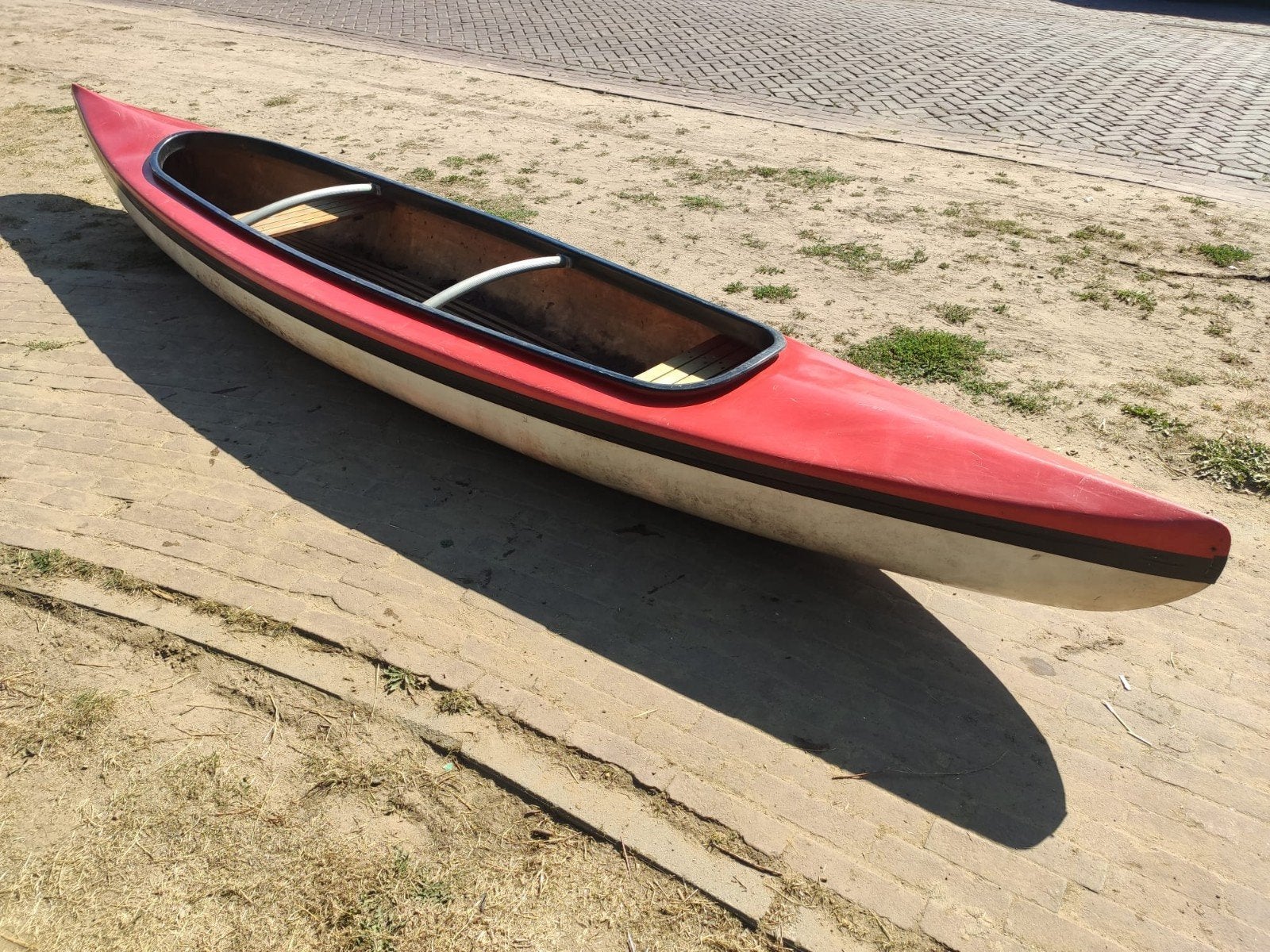 kano 2 persoons personen kayak kajak polyester, Watersport en Boten, Kajaks, Ophalen, Gebruikt, 2-persoons