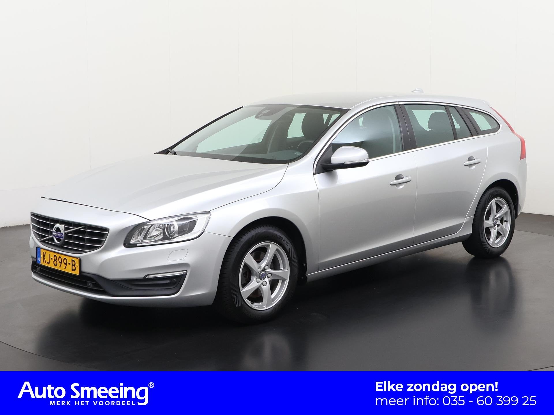 Volvo V60 1.5 T2 Kinetic | Trekhaak | Standkachel | Stoelver, Auto's, Volvo, Bedrijf, Te koop, V60, ABS, Airbags, Airconditioning
