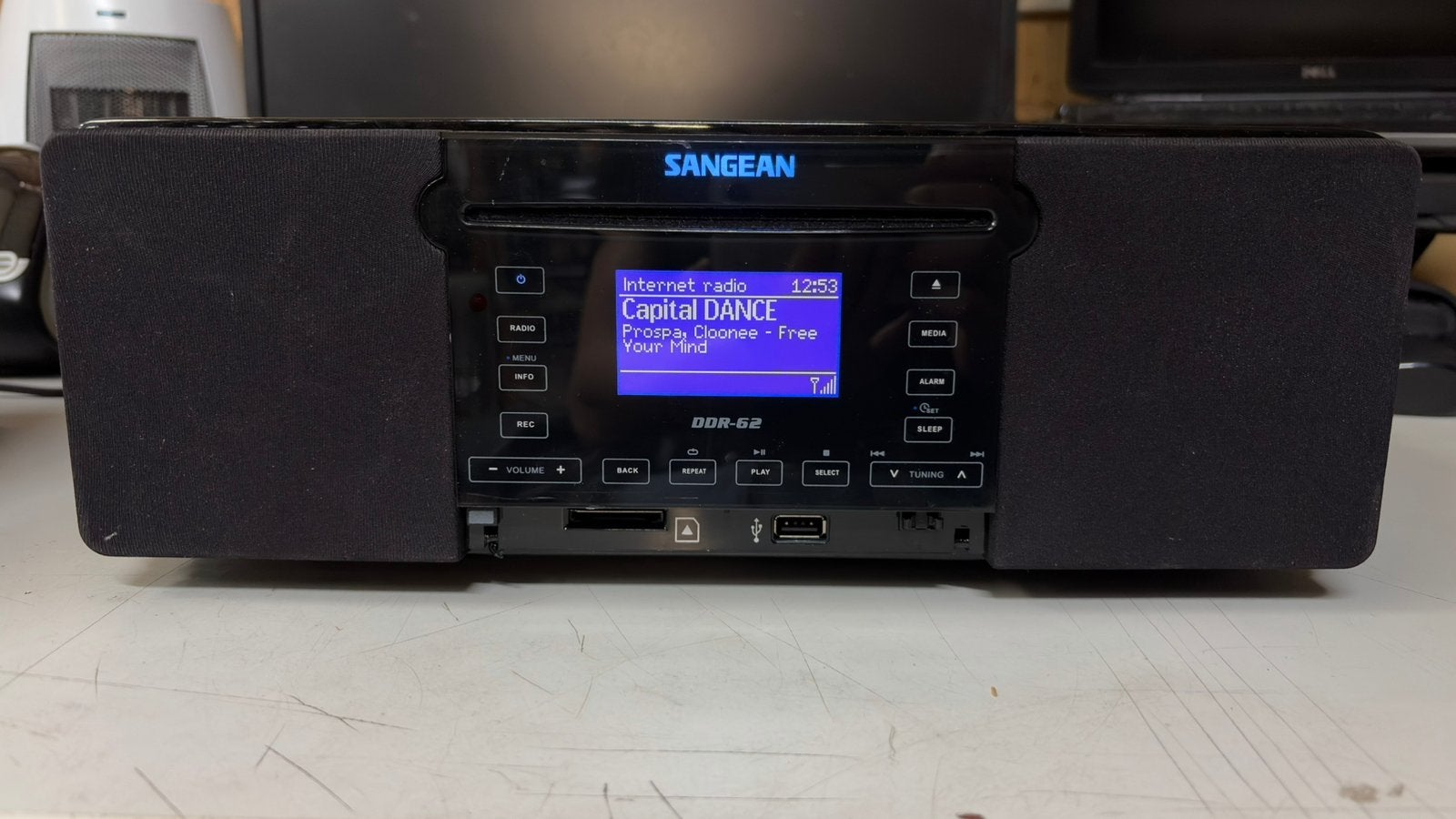 Sangean DDR-62 | Internetradio | Wi-Fi | DAB+ | FM | CD, Ophalen of Verzenden