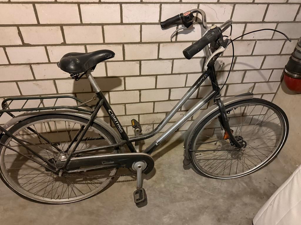 Cortina fiets voor reparatie - ideaal voor handige klusser, Overige merken, Gebruikt, Velgrem, Versnellingen